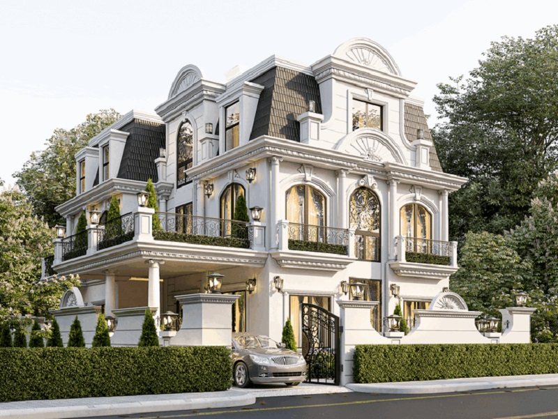 Tìm hiểu biệt thự hiện đại và biệt thự tân cổ điển