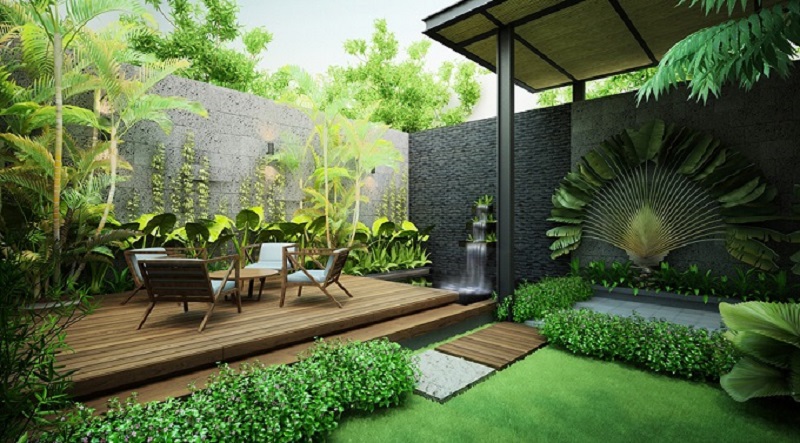 Lưu ý khi thiết kế biệt thự sân vườn