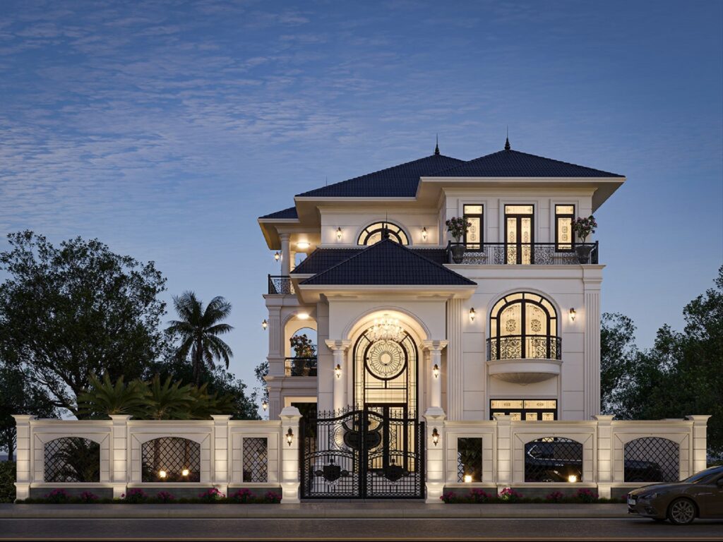 Những điểm cần lưu ý khi thiết kế biệt thự 3 tầng mái Nhật