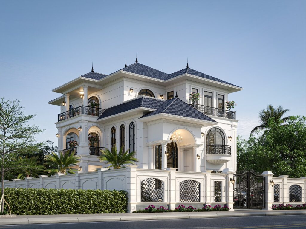 Những điểm cần lưu ý khi thiết kế biệt thự 3 tầng mái Nhật