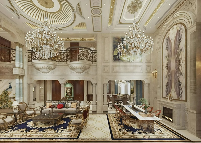 Màu sắc phải trang nhã, thống nhất từ ngoại thất đến nội thất