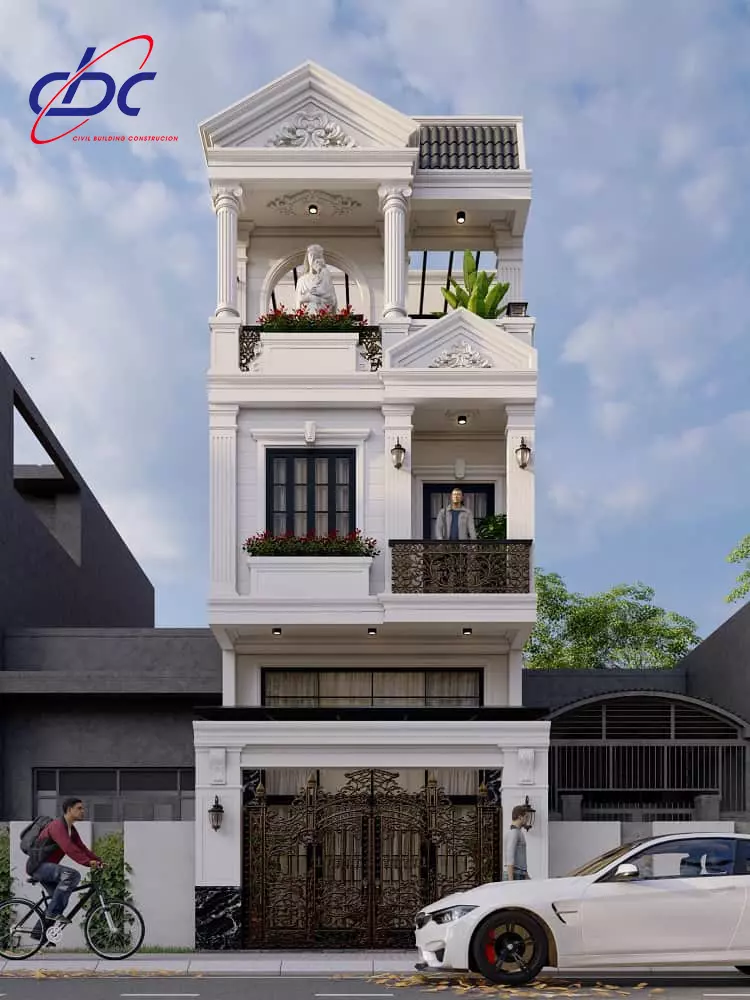 MẪU NHÀ CBC - TÂN CỔ ĐIỂN (11)
