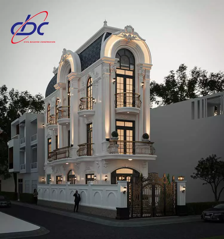 MẪU NHÀ CBC - TÂN CỔ ĐIỂN (6)