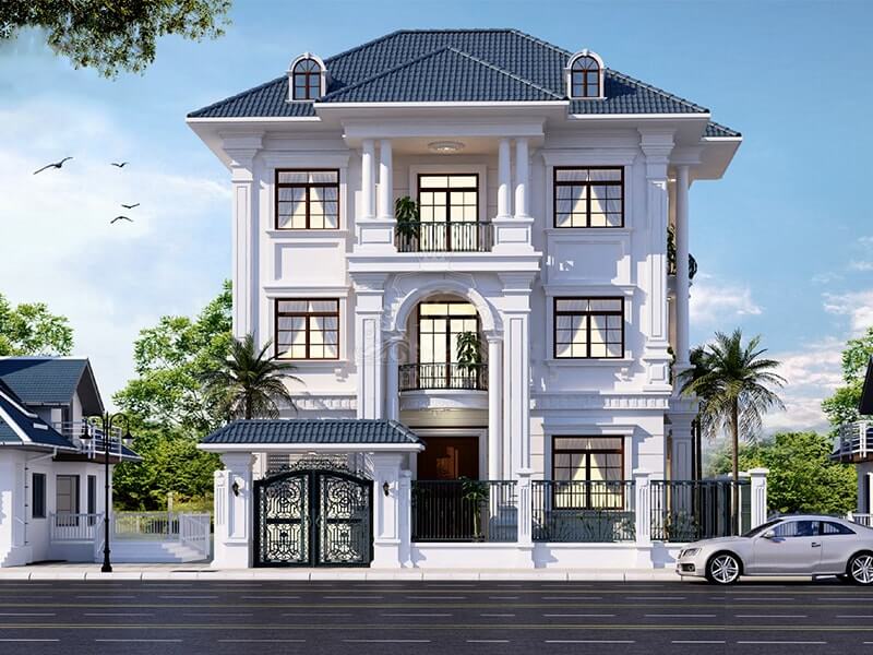 5 Nguyên tắc xây dựng biệt thự tân cổ điển tốt nhất từ chuyên gia